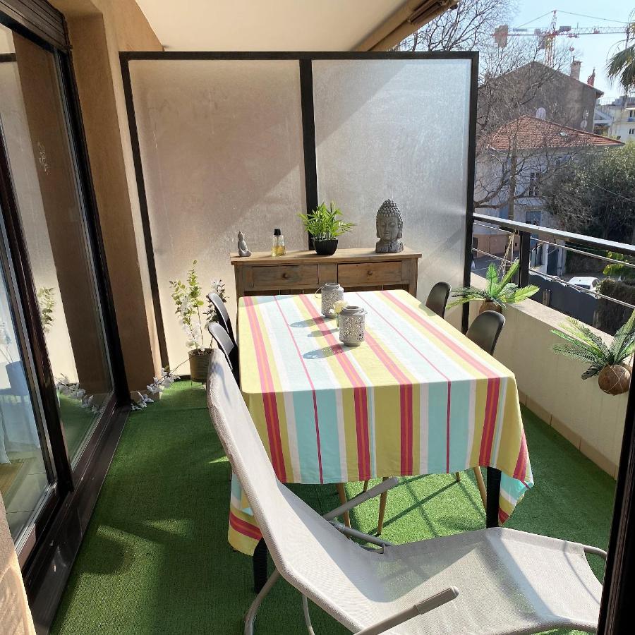 T2 Proche De La Gare, A 10 Minutes A Pieds De La Croisette, Piscine & Parking Dans Residence De Haut Standing Cannes Exterior foto